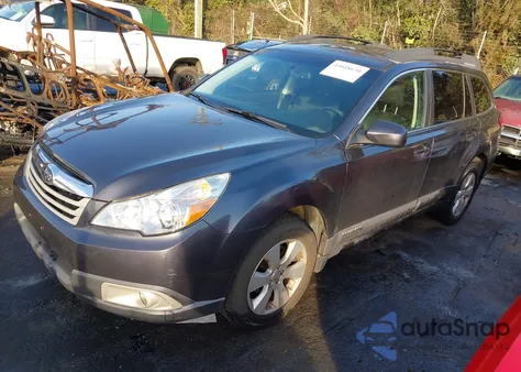 2010 Subaru Outback 2.5I Premium из США, поврежденный, VIN 4S4BRCGC6A3333881